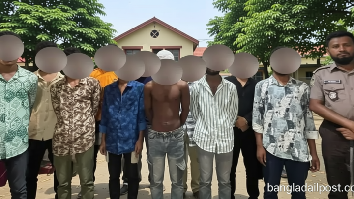 তেজগাঁও এলাকায় অভিযান, বিভিন্ন অপরাধে গ্রেফতার ৫৮
