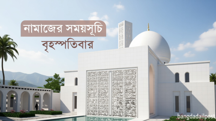 নামাজের সময়সূচি: ৪ জুন ২০২৬