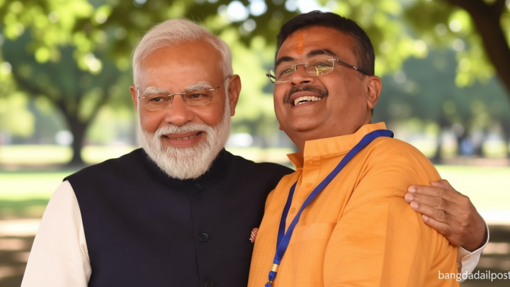 পশ্চিমবঙ্গে এসেই মোদীর মুখে বাংলাদেশ প্রসঙ্গ