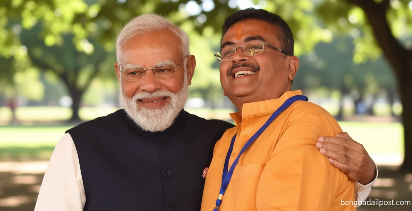 পশ্চিমবঙ্গে এসেই মোদীর মুখে বাংলাদেশ প্রসঙ্গ