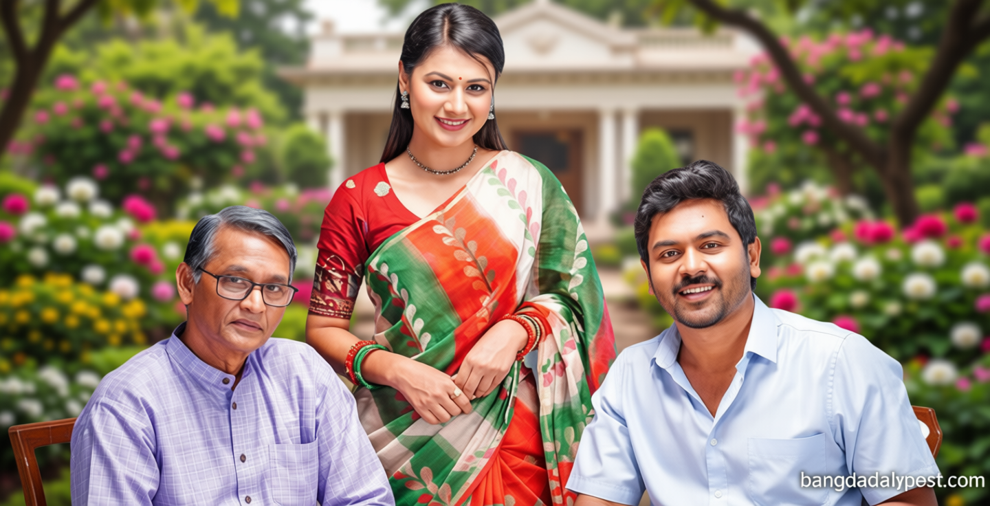 বাবা দিবসের নাটকে আজিজুল হাকিম