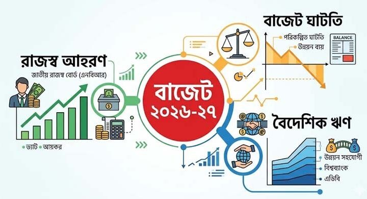 এবারের বাজেটে রাজস্বে বড় বাজি, ঘাটতিও বড়