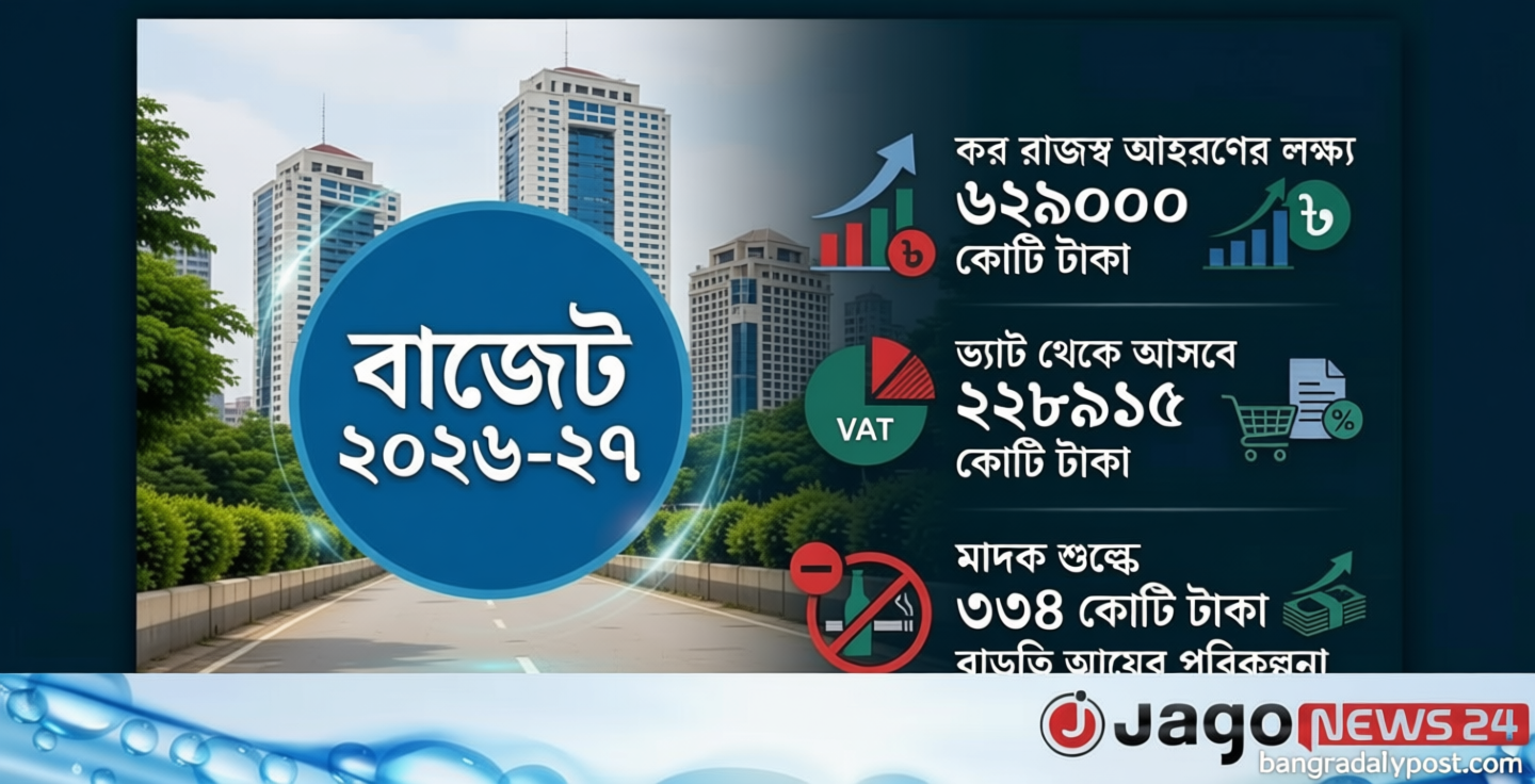 বাজেট ২০২৬-২৭ / মাদক শুল্ক থেকে ১৪৩৪ কোটি টাকা আয় করতে চান অর্থমন্ত্রী