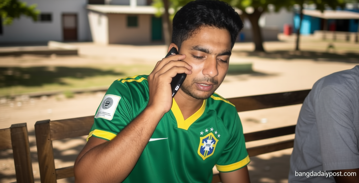 আর্জেন্টিনা ভক্তকে এআই দিয়ে ব্রাজিল সমর্থক বানিয়ে প্রচার, থানায় অভিযোগ