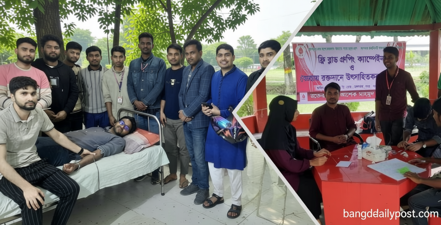 ১৭ হাজার ব্যাগ রক্তদানের মাইলফলকে ‘রক্তের বন্ধন’