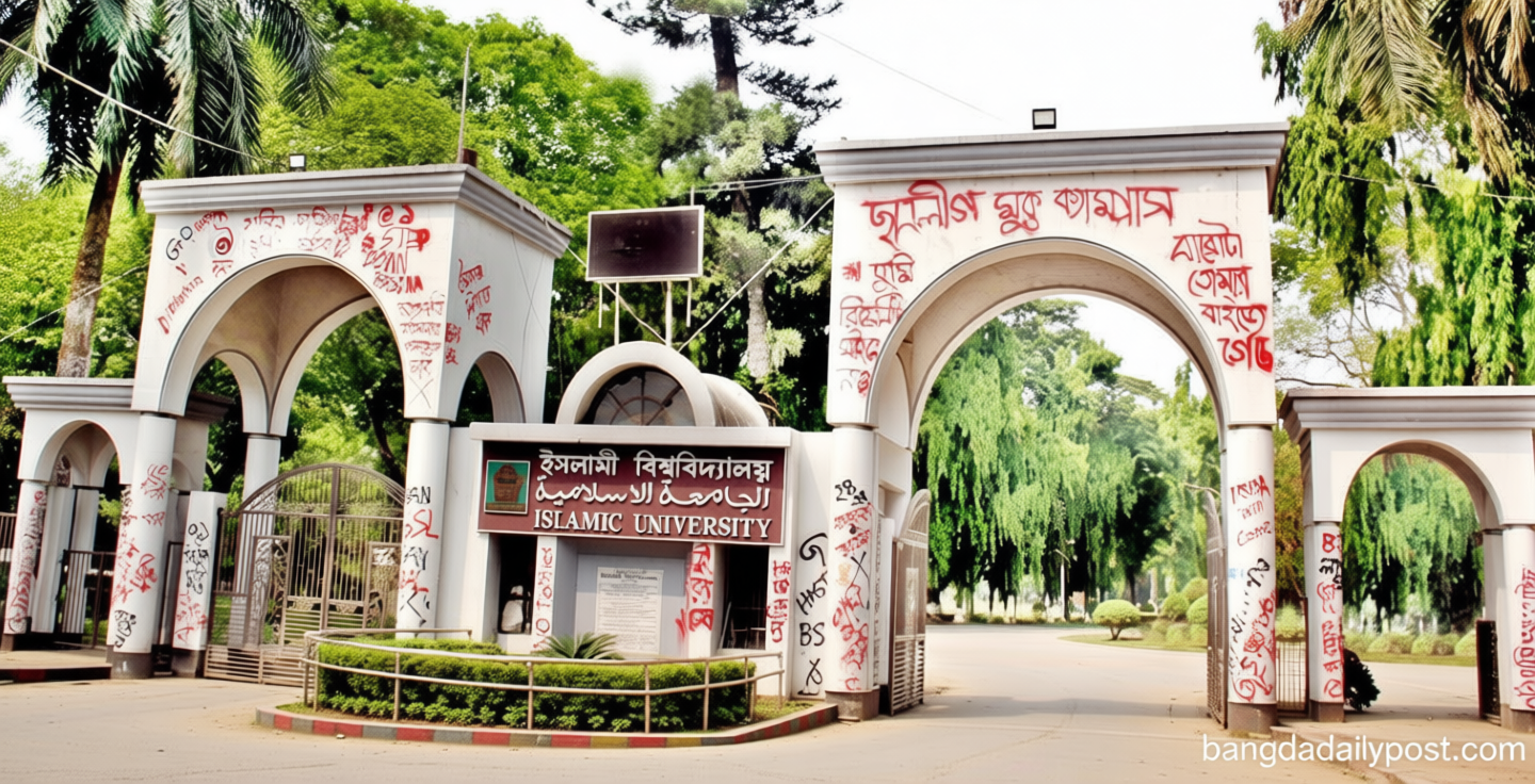 প্রতিষ্ঠাকালীন উদ্দেশ্য থেকে বিচ্যুত ইসলামী বিশ্ববিদ্যালয়