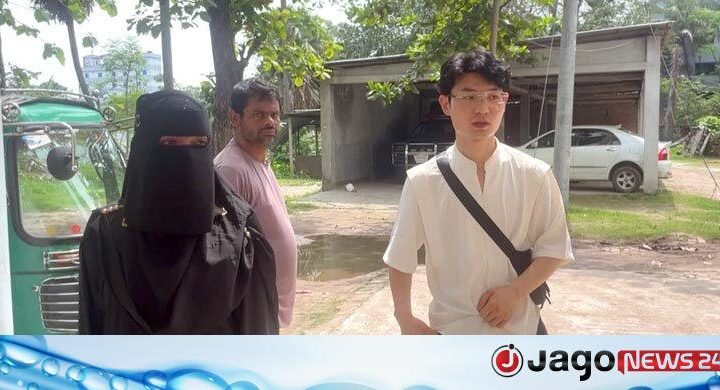 প্রেমের টানে টাঙ্গাইলে চীনা যুবক