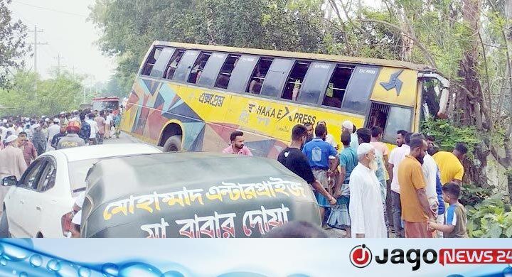 সিরাজগঞ্জে বাস-অটোভ্যানের সংঘর্ষে তিনজনের মৃত্যু