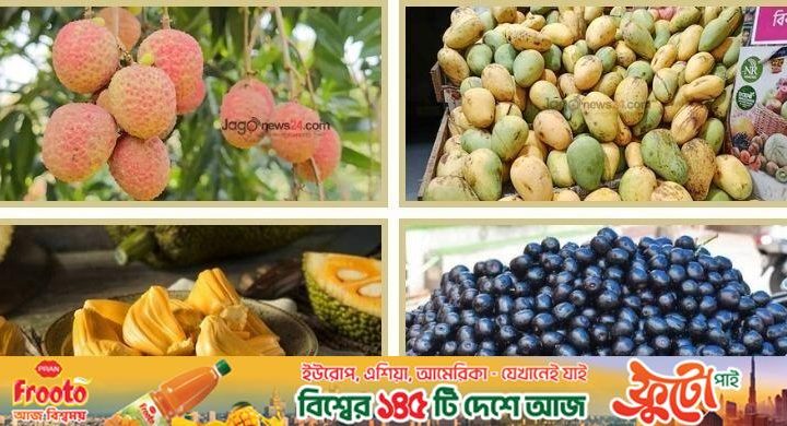 রসালো ফলে হাওয়ায় ভাসে মৌ মৌ ঘ্রাণ