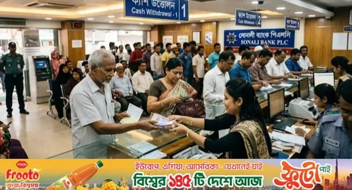 ব্যাংক থেকে টাকা তুলে হাতে রাখছে মানুষ, বাড়তে পারে ‘তারল্য সংকট’