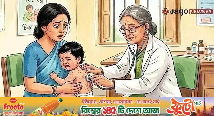 হামের উপসর্গে আরও ৮ শিশুর প্রাণহানি