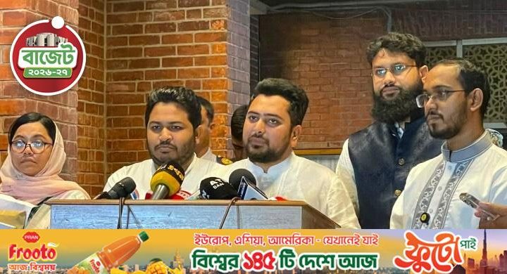 নাহিদ ইসলাম / এবারের বাজেট চানাচুরের মতো, খেতে ভালো কিন্তু পুষ্টিগুণ নেই