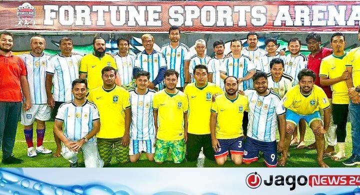 চট্টগ্রামে গণমাধ্যমকর্মীদের প্রীতি ম্যাচ