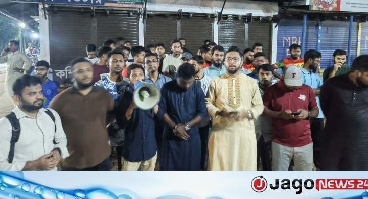 সংসদে হিজাব নিয়ে মন্তব্যের প্রতিবাদে জাবিতে ছাত্রশিবিরের বিক্ষোভ