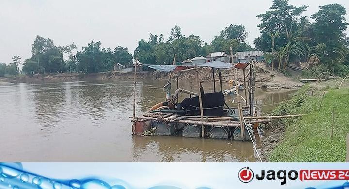 গাইবান্ধায় নদীভাঙন রক্ষা কাজে অনিয়মের অভিযোগ