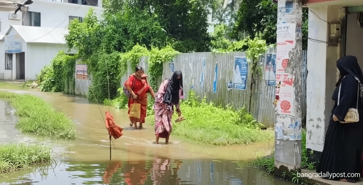 সময় গড়ালেও গড়ায়নি পানি, জনজীবন বিপর্যস্ত