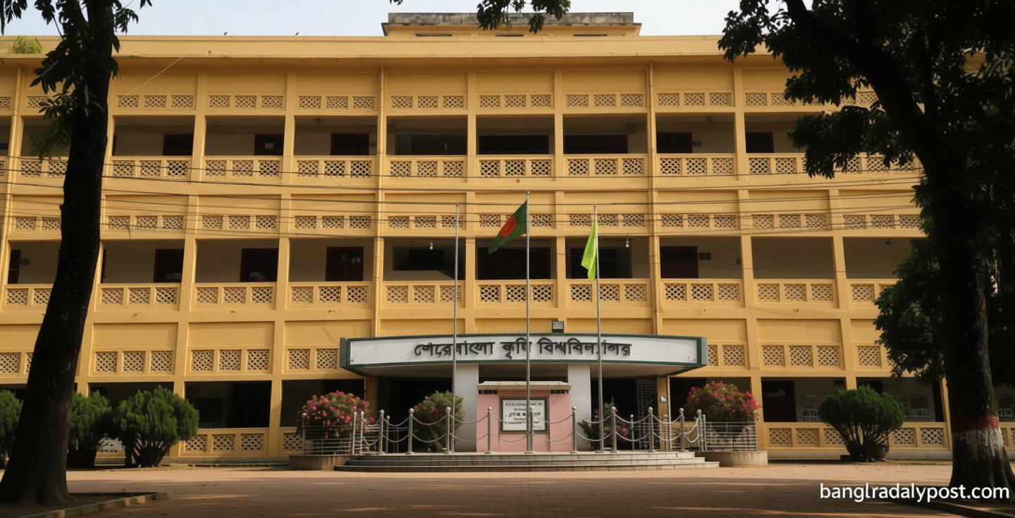 ক্লাস-পরীক্ষায় ফেরার ঘোষণা দিলেন শেকৃবির ভেটেরিনারি শিক্ষার্থীরা