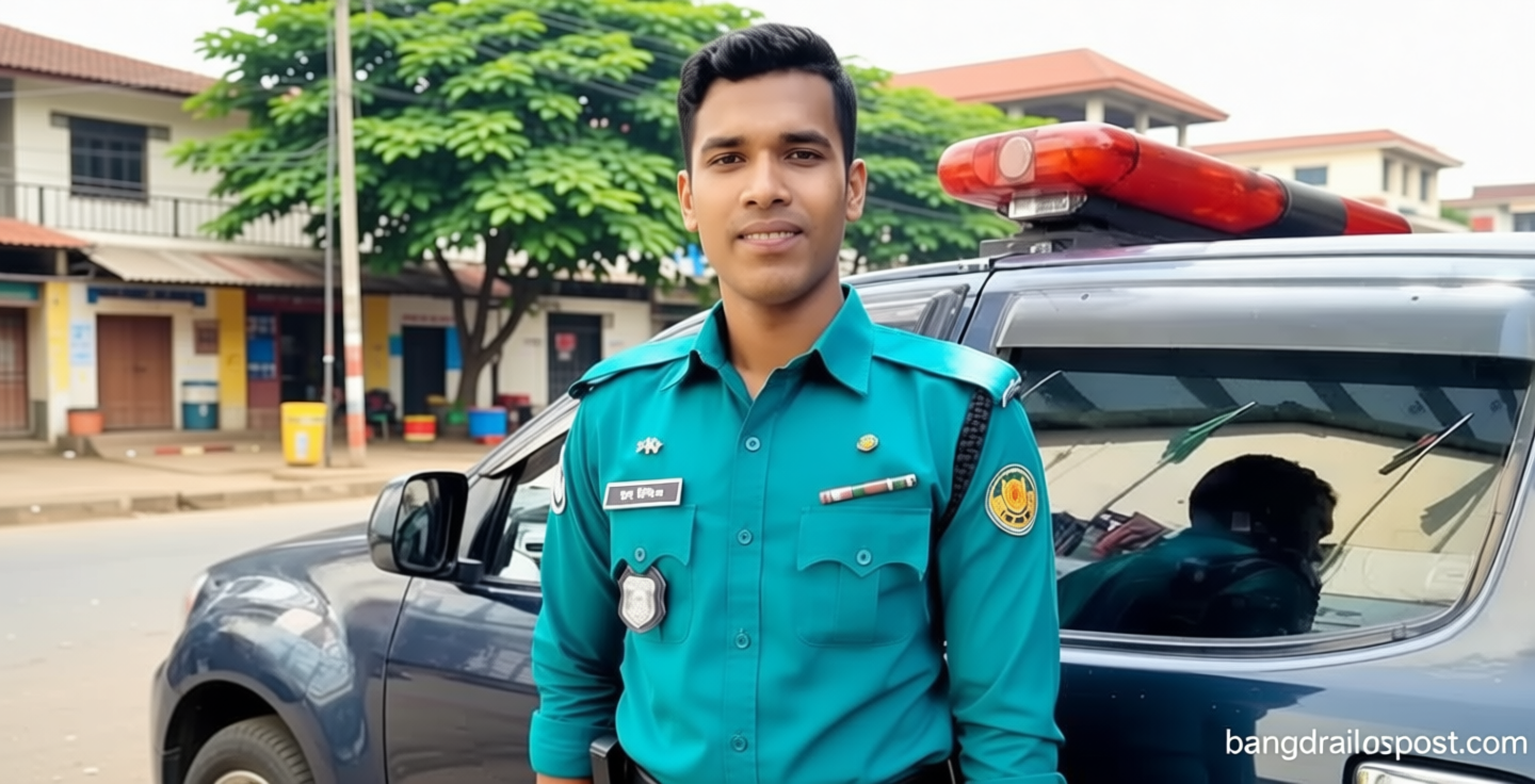 চাচাকে মারধর করে আটক পুলিশ সদস্য