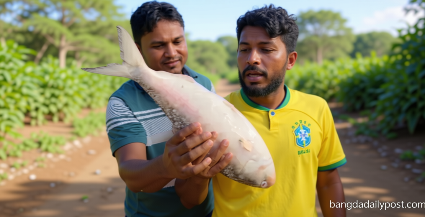 সাত হাজার টাকায় বিক্রি হলো এক ইলিশ