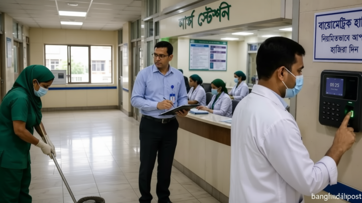 সরকারের ১৮০ দিন পূর্তি উপলক্ষে হাসপাতাল পরিচ্ছন্নতায় ৬ নির্দেশনা