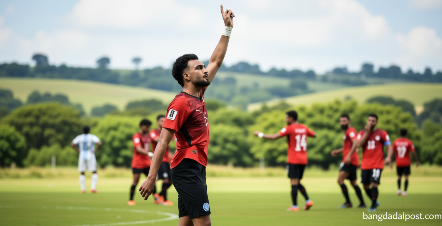 জিকোর গোলেই ব্যবধান বাড়ালো মিশর