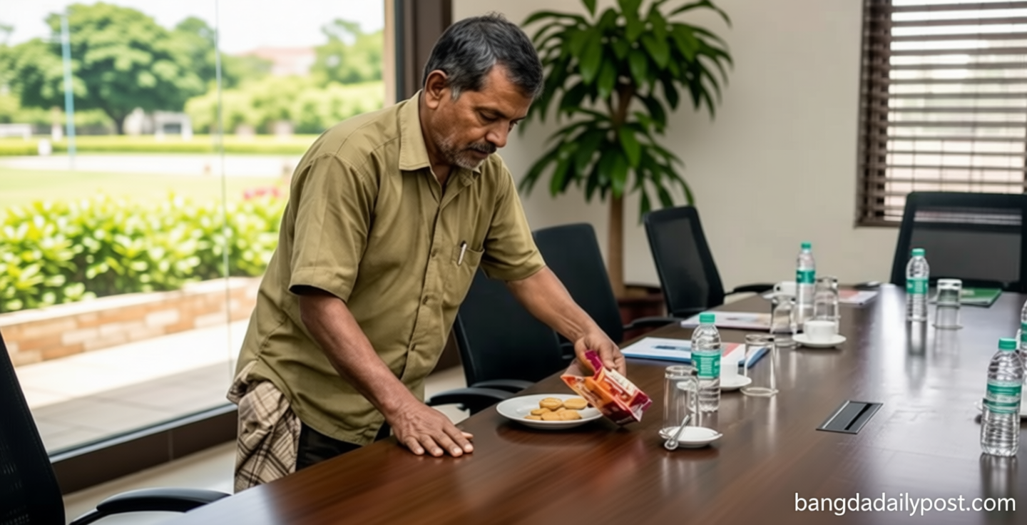অফিসের বেঁচে যাওয়া চা-বিস্কুট নেওয়ায় ১৭ বছরের চাকরি হারালেন পিয়ন!