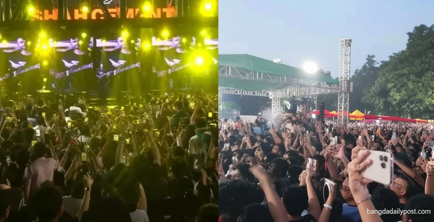 সুরের জাদুতে ঢাকার অনুরাগীদের মাতালেন আতিফ আসলাম