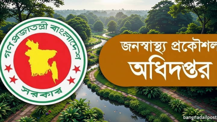৫৬ টাকায় জনস্বাস্থ্য প্রকৌশল অধিদপ্তরে চাকরি, পদ ২৮০টি