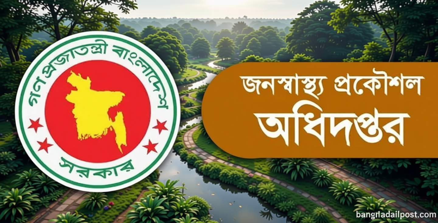 ৫৬ টাকায় জনস্বাস্থ্য প্রকৌশল অধিদপ্তরে চাকরি, পদ ২৮০টি