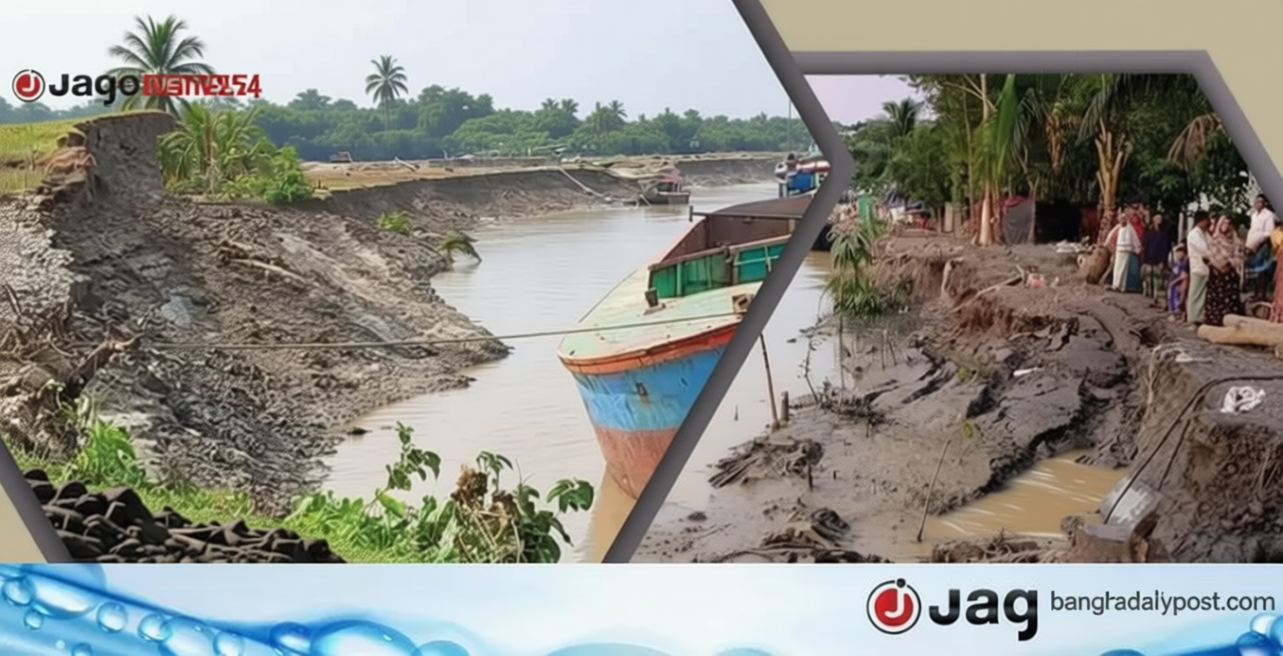 নদীভাঙনে ছোট হচ্ছে সোনাগাজী-দাগনভূঞা উপজেলা