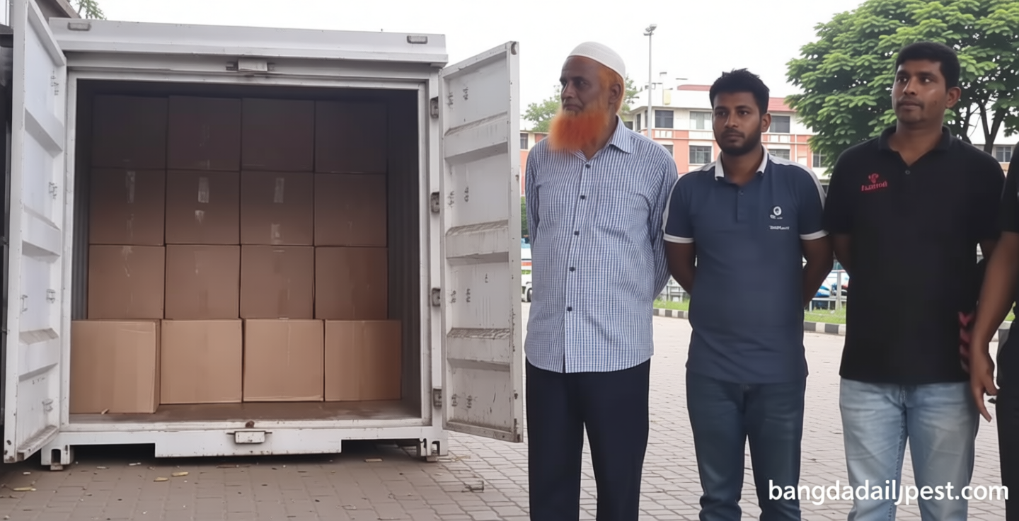 মাদারীপুরে কোটি টাকার নকল সিগারেট জব্দ, আটক ৩