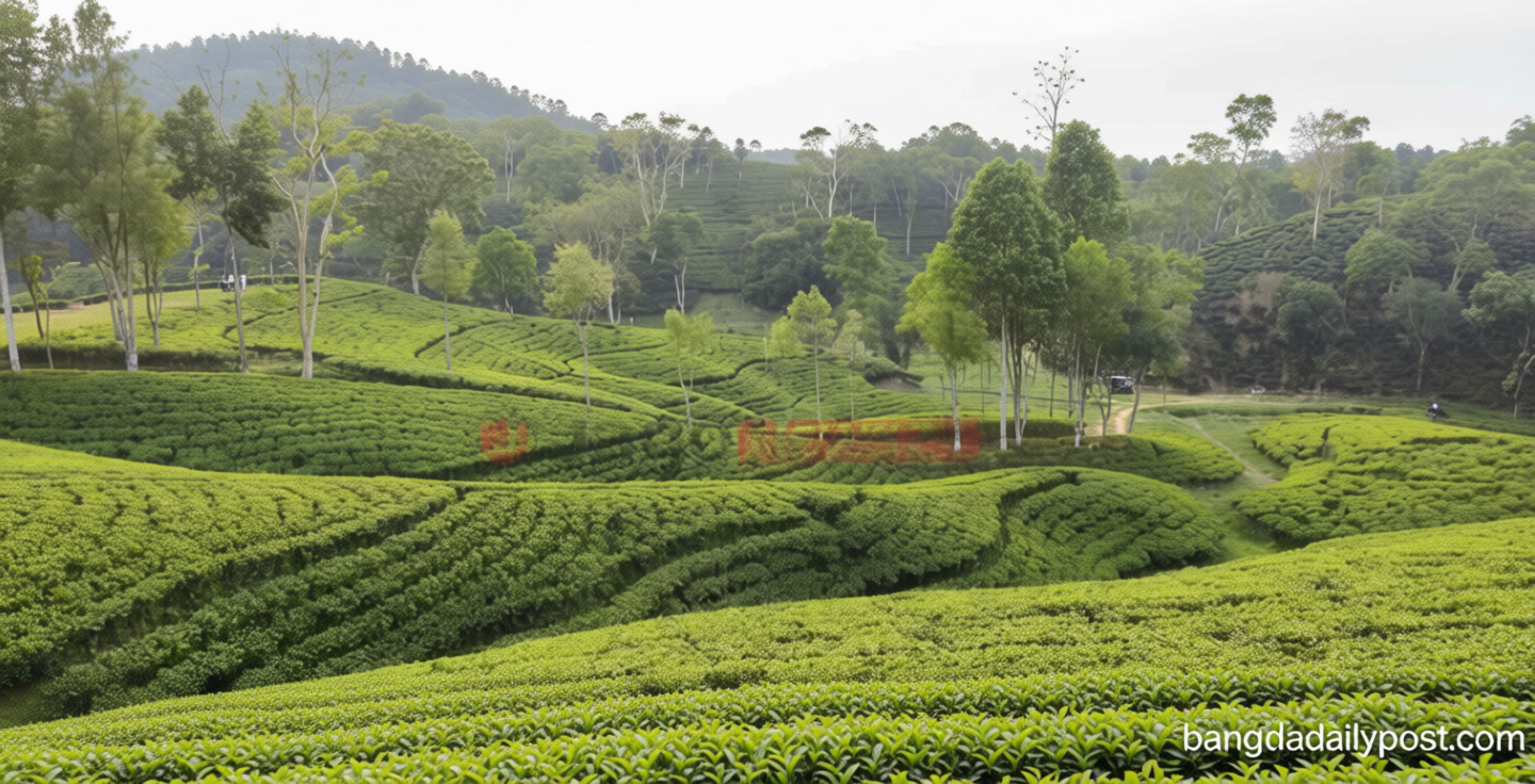বর্ষায় ঘুরে আসুন মৌলভীবাজারের ৯৩টি চা বাগান