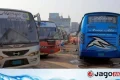 রাজশাহীর সঙ্গে সারাদেশের বাস চলাচল বন্ধ