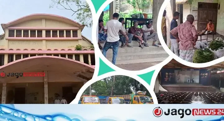 ঐতিহ্যবাহী ভাসানী হল / দিনে পানের দোকান-ট্রাকস্ট্যান্ড, রাতে বসে মাদকসেবীদের আড্ডা