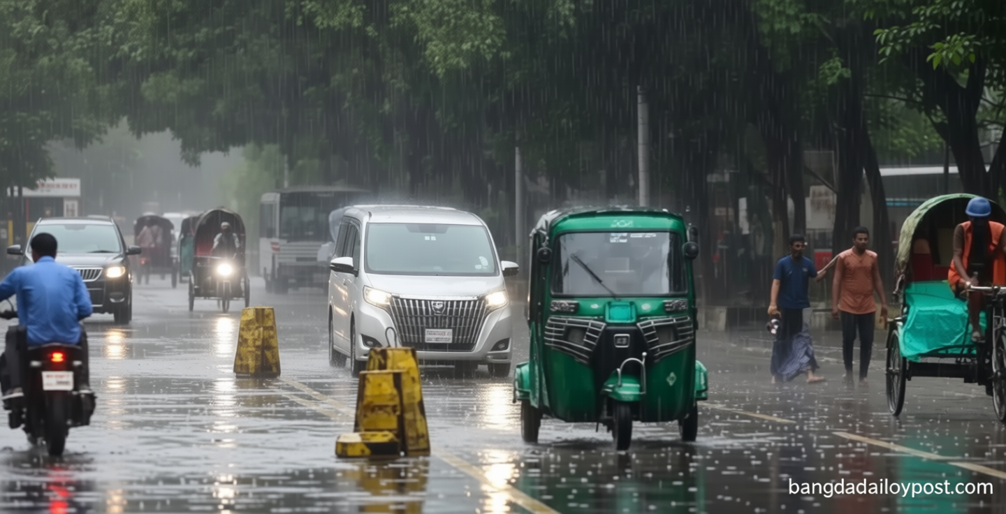 সপ্তাহের শেষে বৃষ্টি কমার আভাস