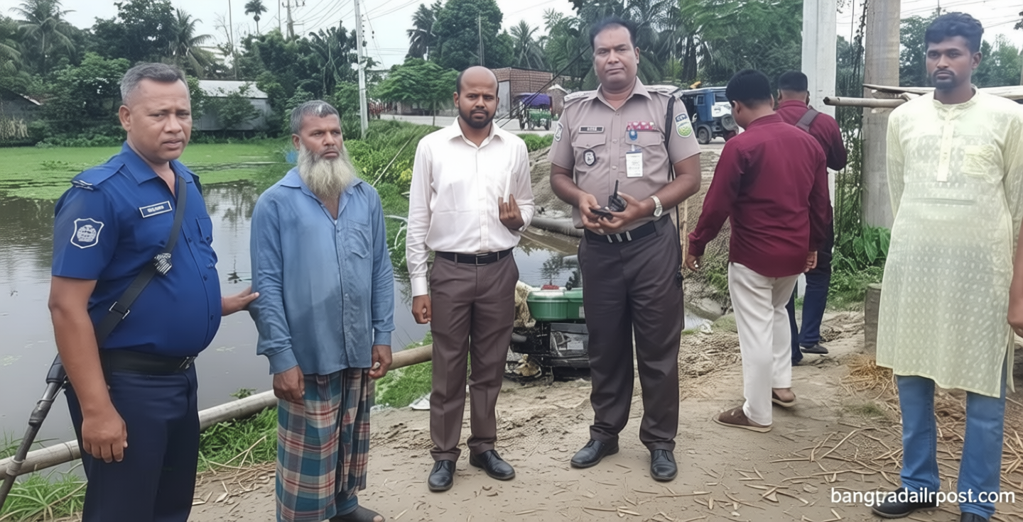 শেরপুরে অবৈধভাবে বালু তোলায় জরিমানা