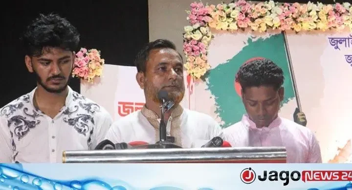শহীদ শ্রাবণের বাবা / আমাদের সংবর্ধনার দরকার নেই, সন্তানদের স্বপ্ন বাস্তবায়ন করুন
