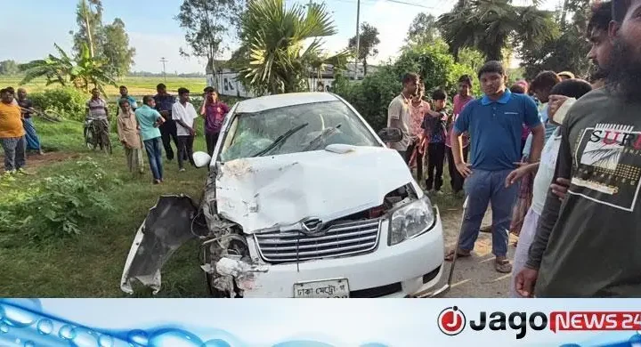 প্রাইভেটকার-মোটরসাইকেল মুখোমুখি সংঘর্ষে স্বামী-স্ত্রী নিহত