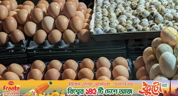 ডিমের ডজন ১৫০ টাকা, সবজিও এখনো চড়া