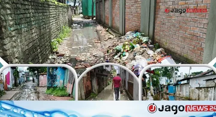 বরিশাল নগরী / ওয়ার্ডে ওয়ার্ডে বেহাল সড়ক, বৃষ্টিতে দুর্ভোগ